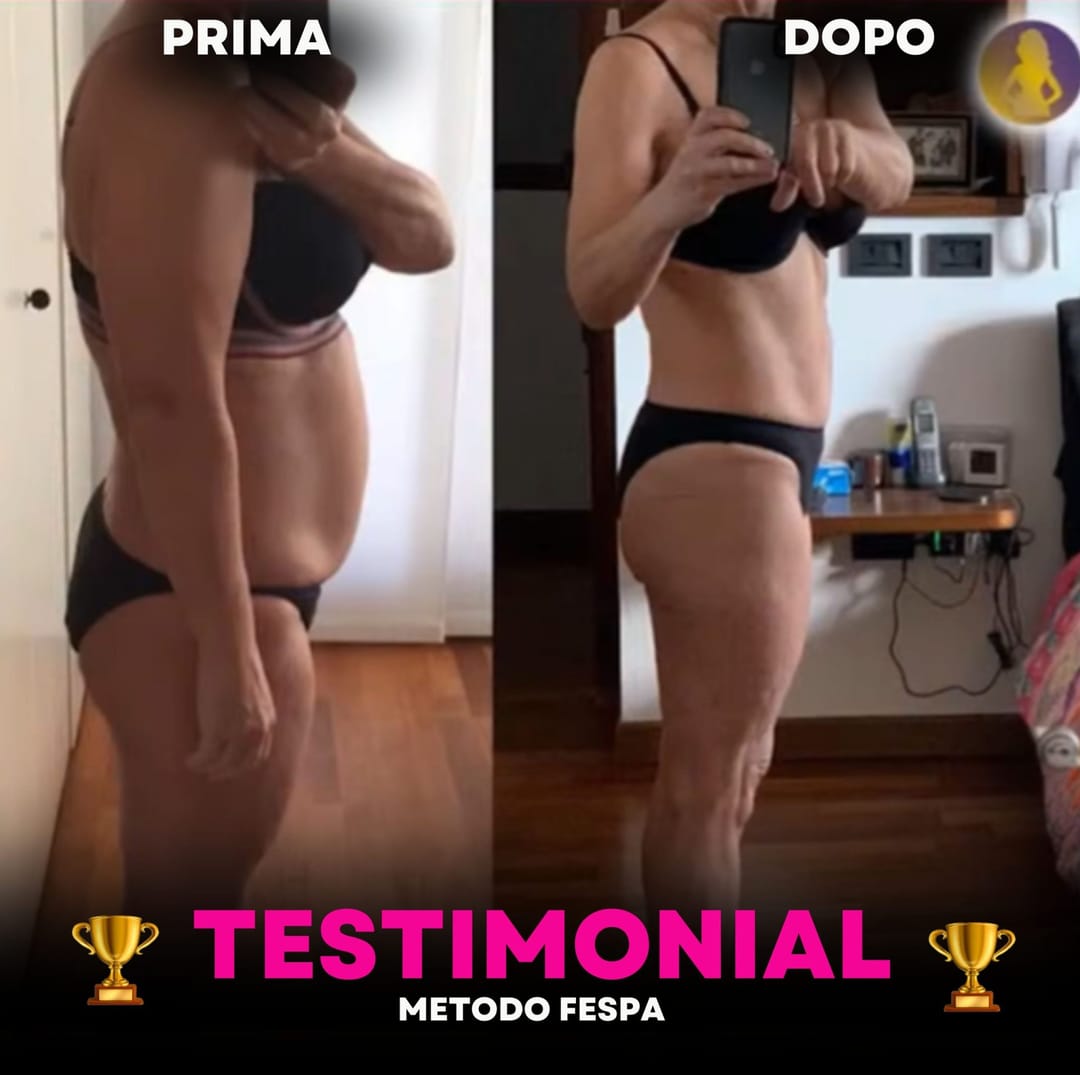 Risultato reale del Metodo FESPA: foto prima e dopo